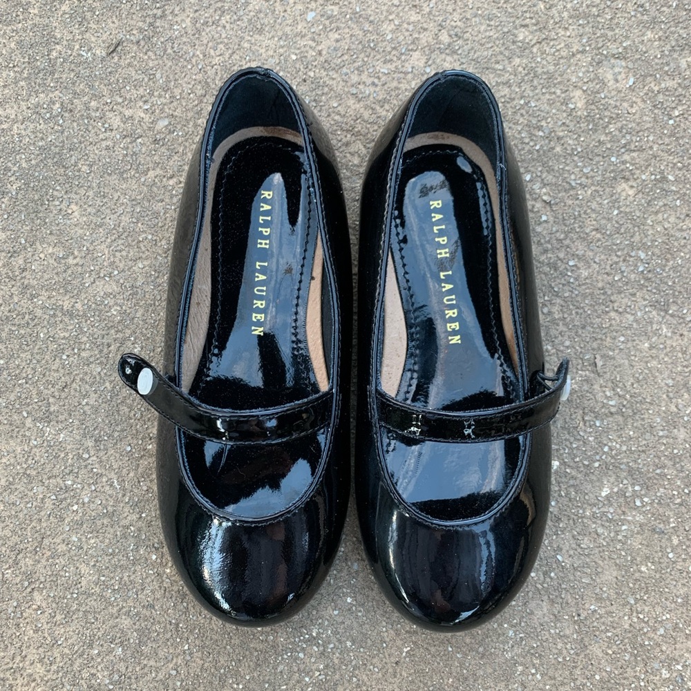 Polo Ralph Lauren girls flats shoes 9C NEW